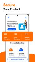 Contacts Backup Cloud Transfer Plakat