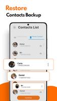 Contacts Backup Cloud Transfer ภาพหน้าจอ 2