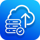 Cloud Backup : Cloud Storage Zeichen