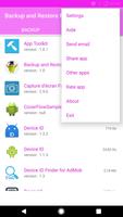 app backup Cartaz
