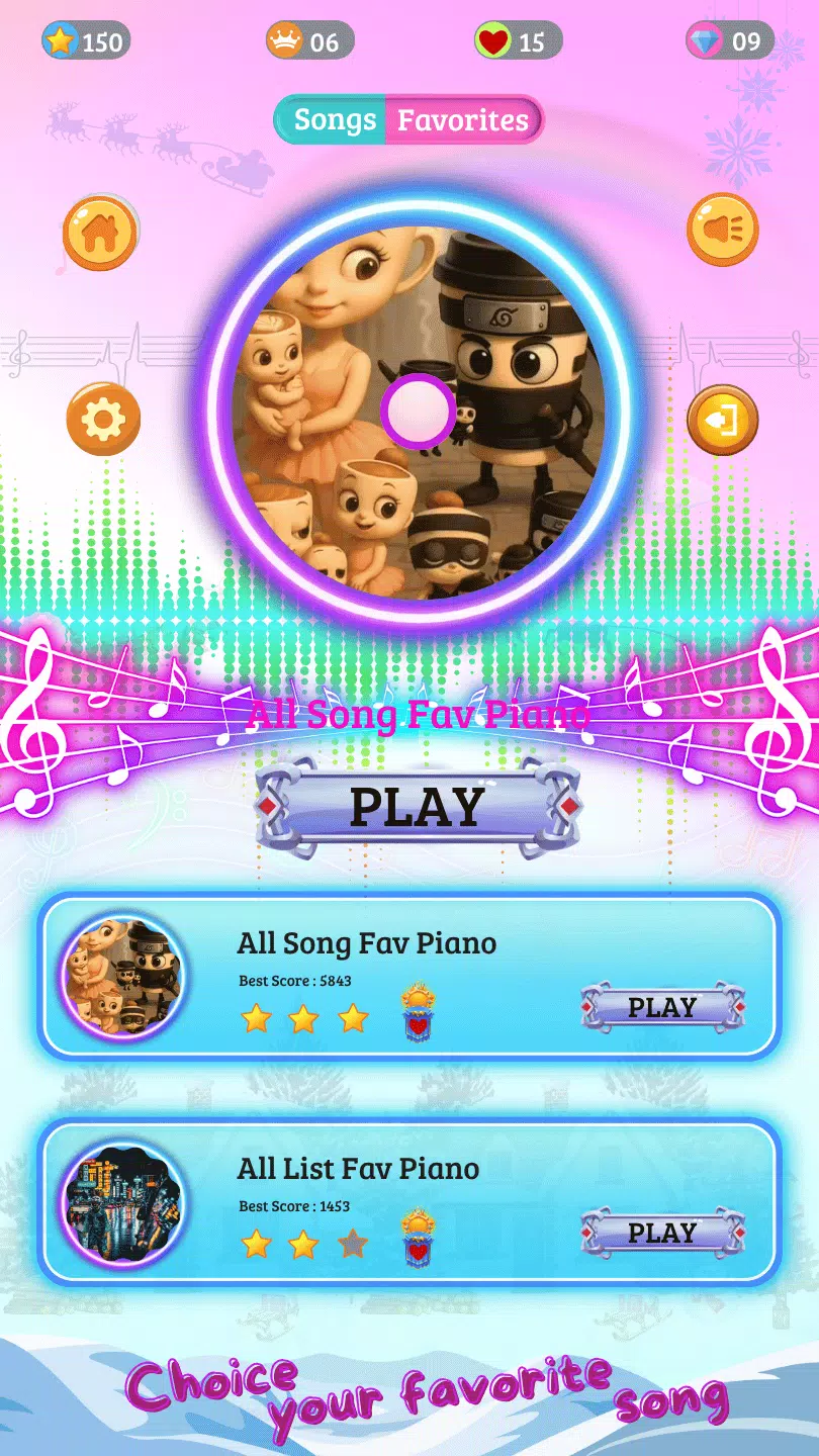 Ballerina Cappucino Piano Game