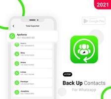 Export Contacts For Whatapp - Wapp Contacts Affiche