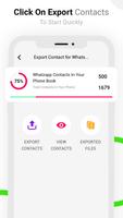 Export Contacts For Whatapp - Wapp Contacts capture d'écran 1