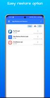 App backup and Restore تصوير الشاشة 2