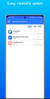 App backup and Restore capture d'écran 2