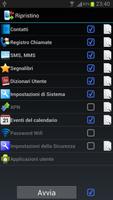 2 Schermata Esegui un backup