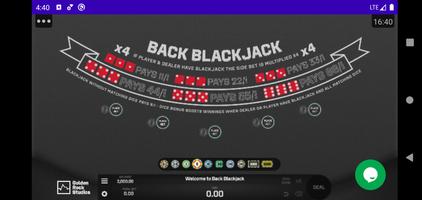 Back Blackjack capture d'écran 1