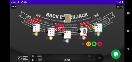 Back Blackjack capture d'écran 2