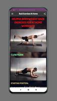 back exercises الملصق
