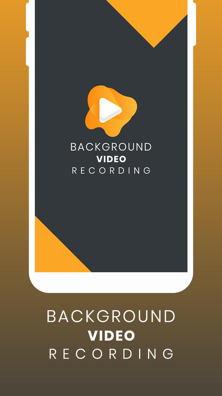 Quay videos chuyên nghiệp Background video recorder 5.0 đơn giản, dễ sử dụng