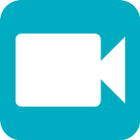 Eenvoudige videorecorder-icoon