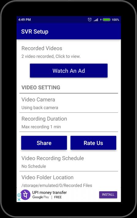 SVR, Background video recording, Secret Camera for Android - APK Download
