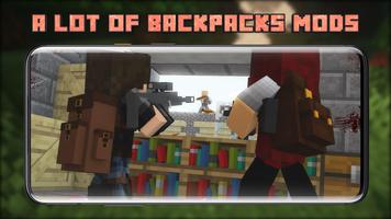 ¡Mochilas Mods para Minecraft Poster