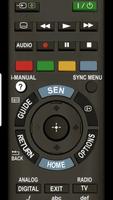Smart TV Remote for Sony TV poster