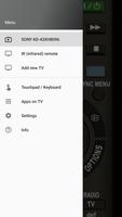 1 Schermata Smart TV Remote for Sony TV