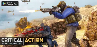 Critical Action Gun Strike - FPS Commando Shooting