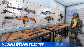 Critical Action Gun Strike - FPS Commando Shooting capture d'écran 2