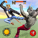 Animal Karate Fighting: Wrestling Games-APK