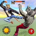 Animal Karate Fighting: Wrestling Games icône