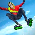 Sky Roller Skate Stunt Games 2021 - Roller Skating