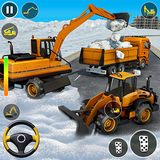 Snow Excavator Simulator Game biểu tượng