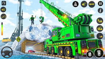 Snow Excavator Simulator Game imagem de tela 3
