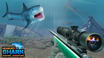 Hungry Shark Hunting Games capture d'écran 1