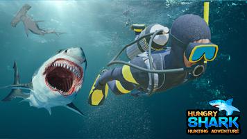 Hungry Shark Hunting Games تصوير الشاشة 2