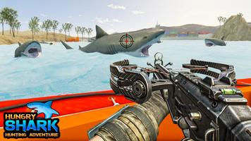 Hungry Shark Hunting Games تصوير الشاشة 3