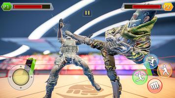 US Army Soldier vs Robot Droid: Wrestling Games screenshot 3