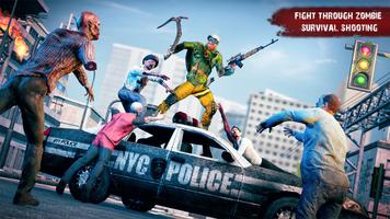 Zombie Survival Shooter Cartaz