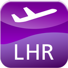 LHR London Heathrow Airport biểu tượng