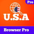 Icona Usa Browser Pro