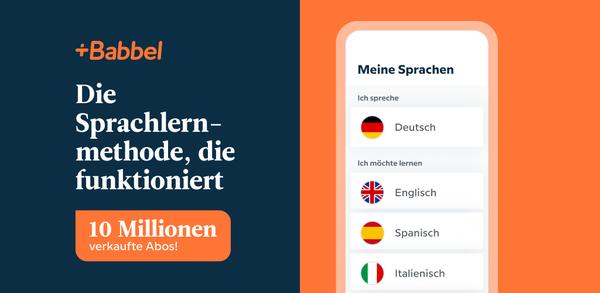 Wie kann ich Babbel – Sprachen lernen auf mein Telefon herunterladen? image