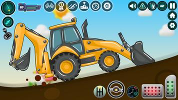 Build Dino Construction Trucks পোস্টার