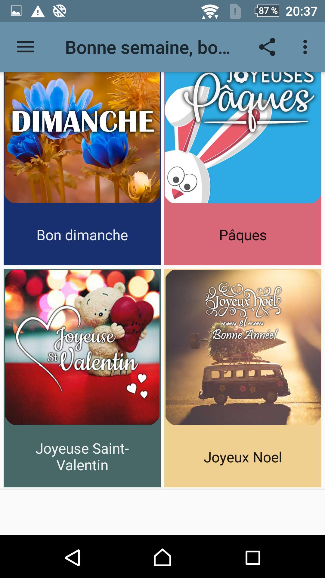 Bonne Semaine Joyeux Jours De La Semaine Pour Android Telechargez L Apk