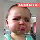 Animated baby WhastApp sticker icône