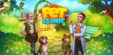 Pet Clinic: Jogo de quebra-cabeça com bichos fofos