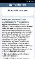 Opportunità donna Affiche