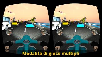 3 Schermata VR traffico Bike Racer
