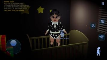 Baby in Black: Horror Games 3D screenshot 2