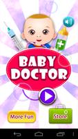 Baby Doctor Office Clinic الملصق