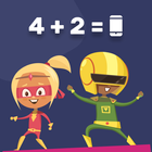 Kids Math and Language Control icône