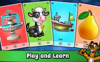 Word learning for Baby Games Ekran Görüntüsü 1