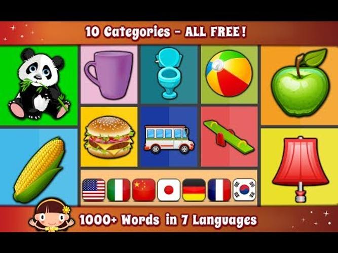Baby First Words Flashcards Kids Learning Games Apk 1 18