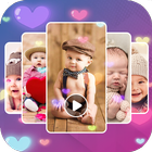 Baby Video Maker with Photo ikon