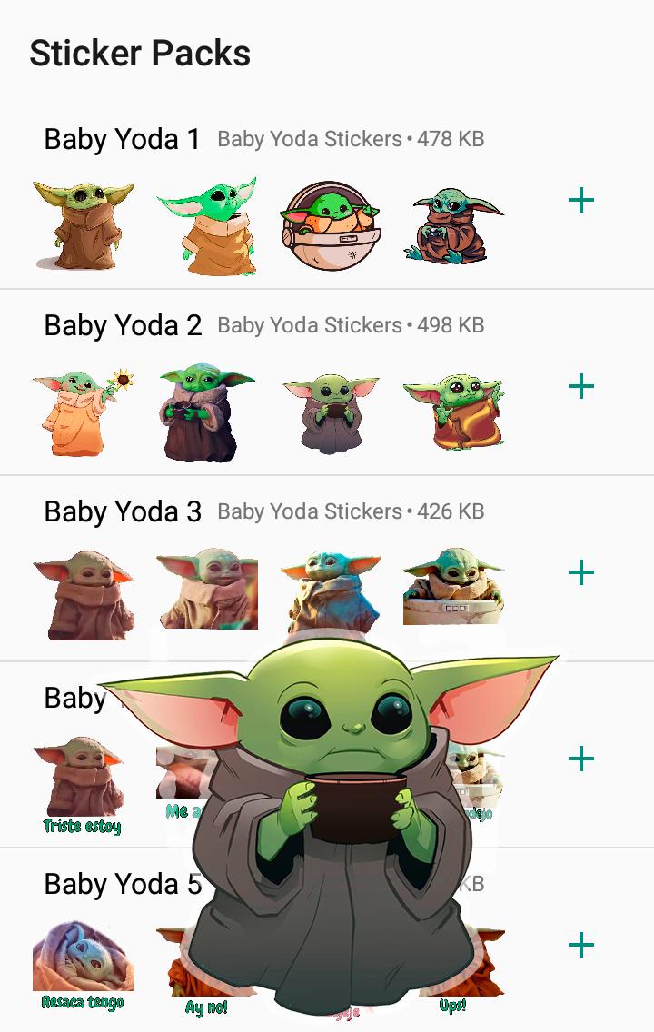 Baby Yoda Stickers For Android Apk Download