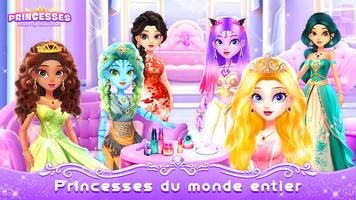 Salon de princesses Affiche