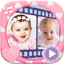 Ảnh Em Bé Video Với Âm Nhạc APK