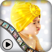 Baby video maker with music icon